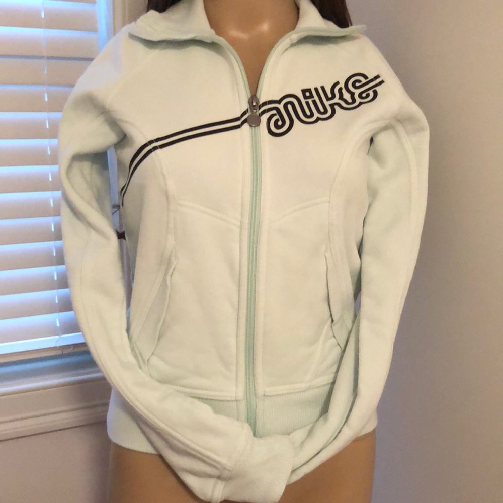 Nike Sea-foam Green Gull Zipper Jacket AS